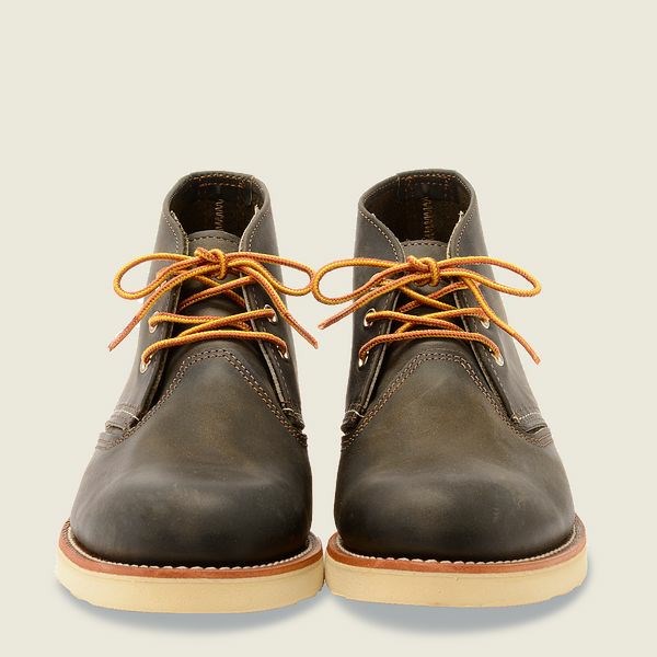 Men's Red Wing Work Chukka Chukka Heritage Boots Grey | AXZ-840267