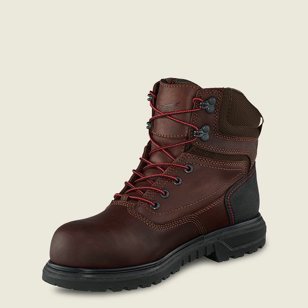 Women's Red Wing Brnr XP 6-inch Waterproof Soft Toe Boots Black | UXO-075829